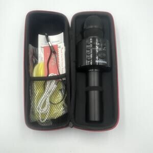 Bonaok Wireless Karaoke Bluetooth Microphone Mic & Case Tested